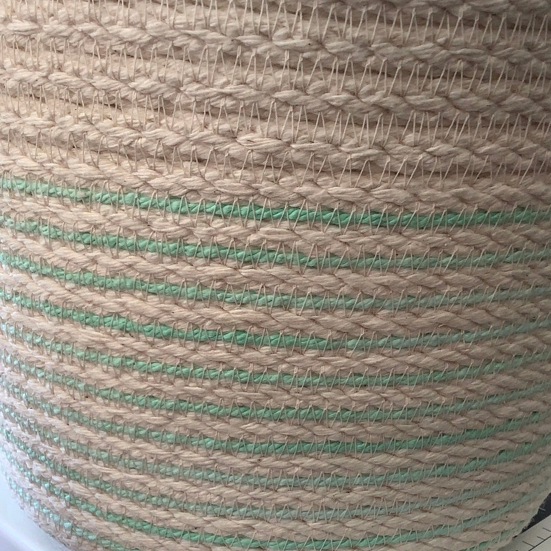 Small Coiled Cotton Rope Easter Basket