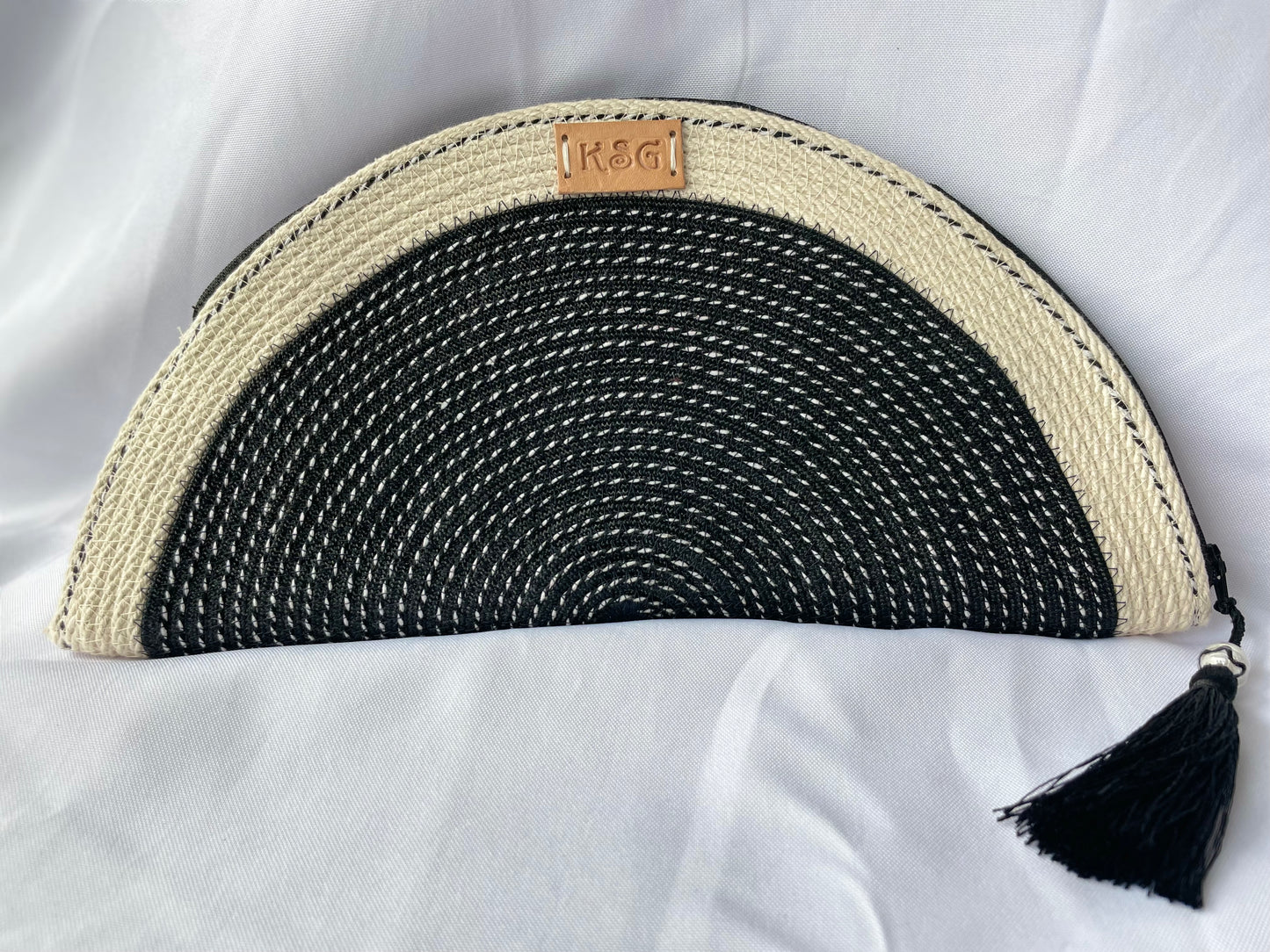 Handmade Cotton Rope Clutch Handbag