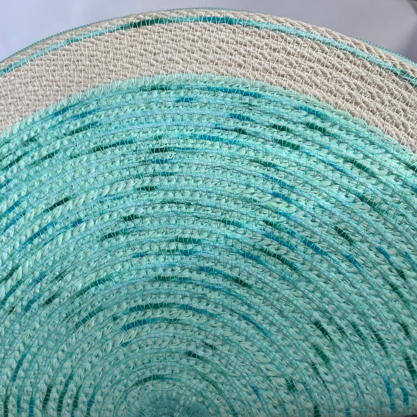 Handmade Cotton Rope Clutch Handbag